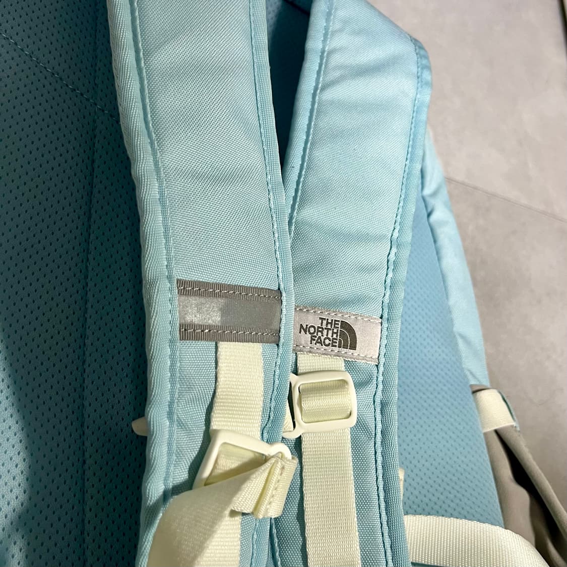 노스페이스 소라색 하늘색 백팩 Y2K 상품이미지3