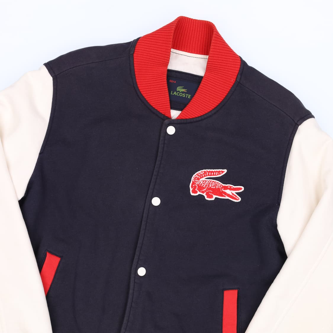 100 라코스테 빈티지 바시티 스타디움 자켓 4227 상품이미지4