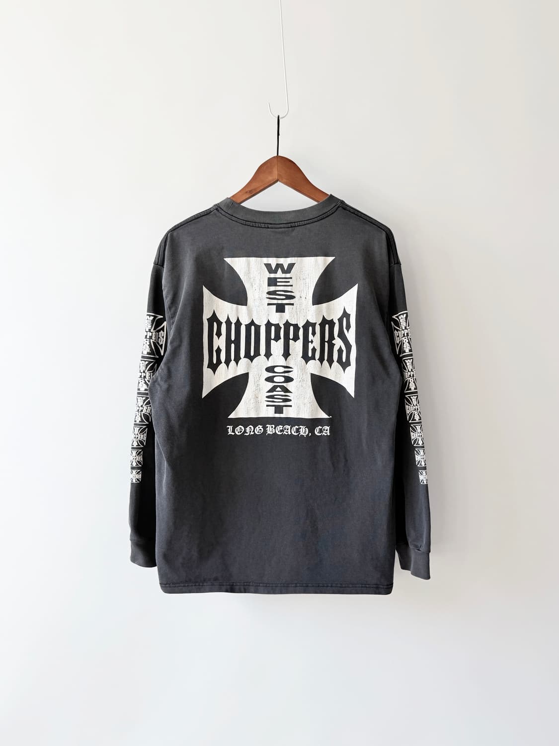 웨스트 코스트 차퍼 90s OG 아이언 크로스 롱 슬리브 상품이미지7