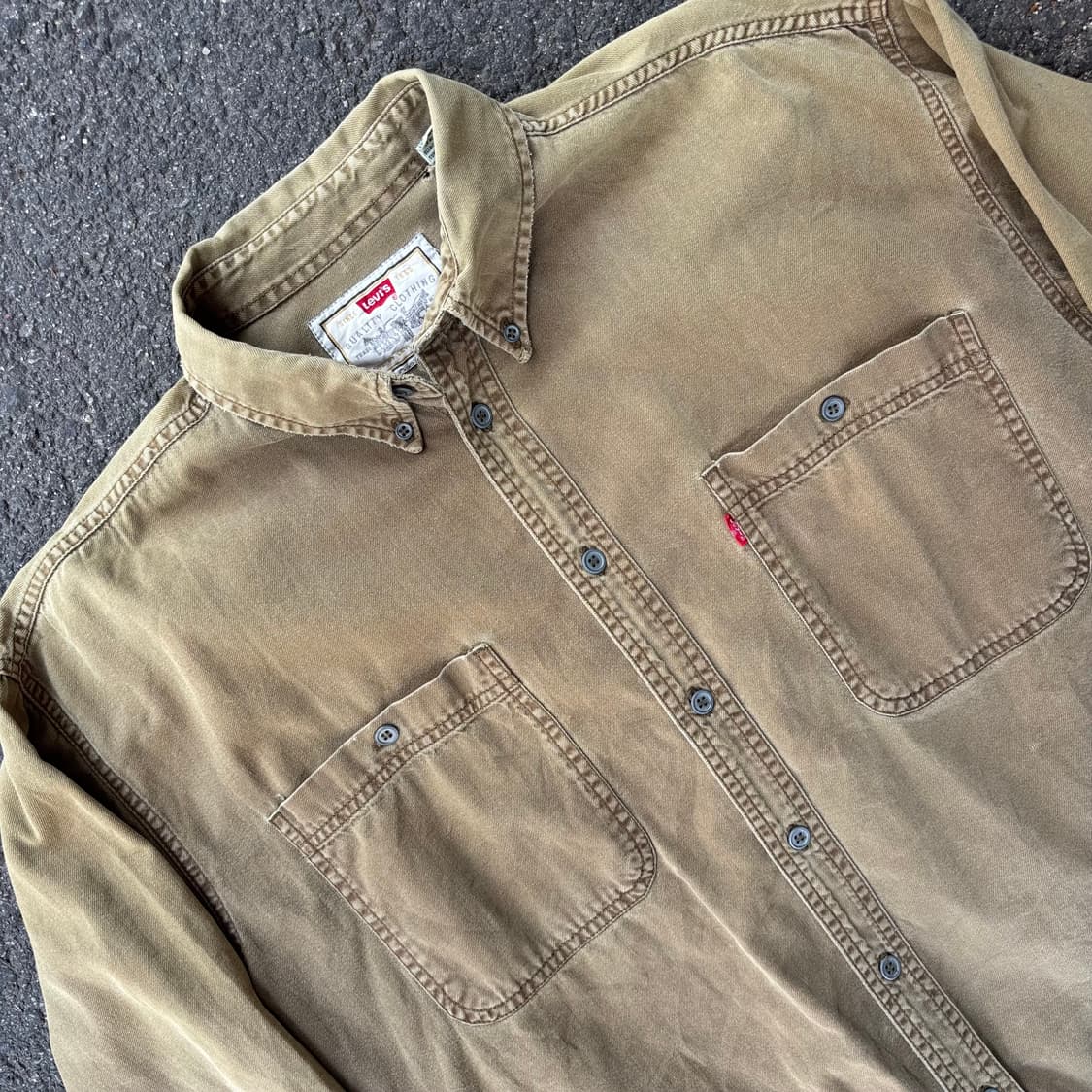 올드 리바이스 코튼 셔츠 상품이미지4