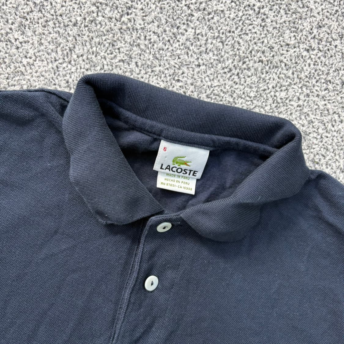 6 라코스테 남성 긴팔티 폴로셔츠 카라티 0413J 상품이미지2