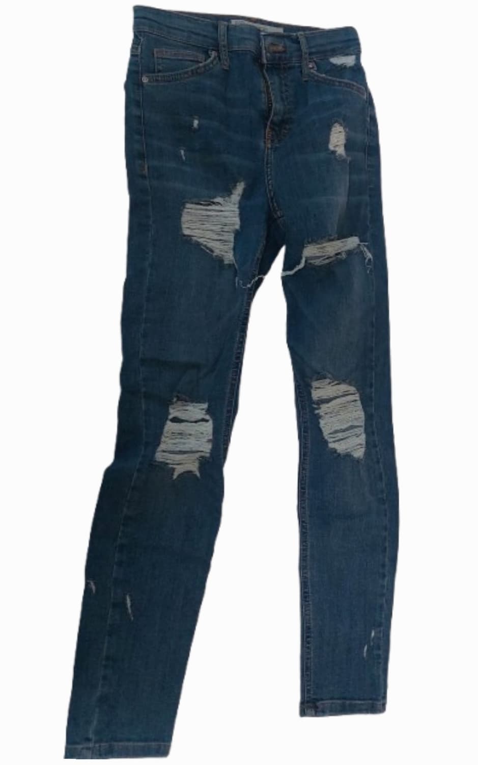 스키니 찢청 데님 팬츠 청바지 상품이미지1