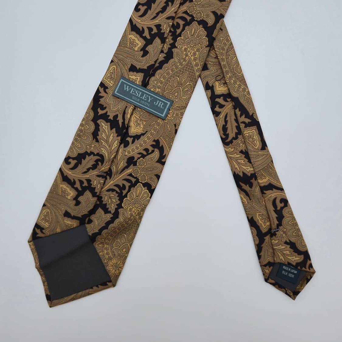 WESLEY JR. 빈티지 실크 넥타이 [BCF10803_0332-47] 상품이미지2