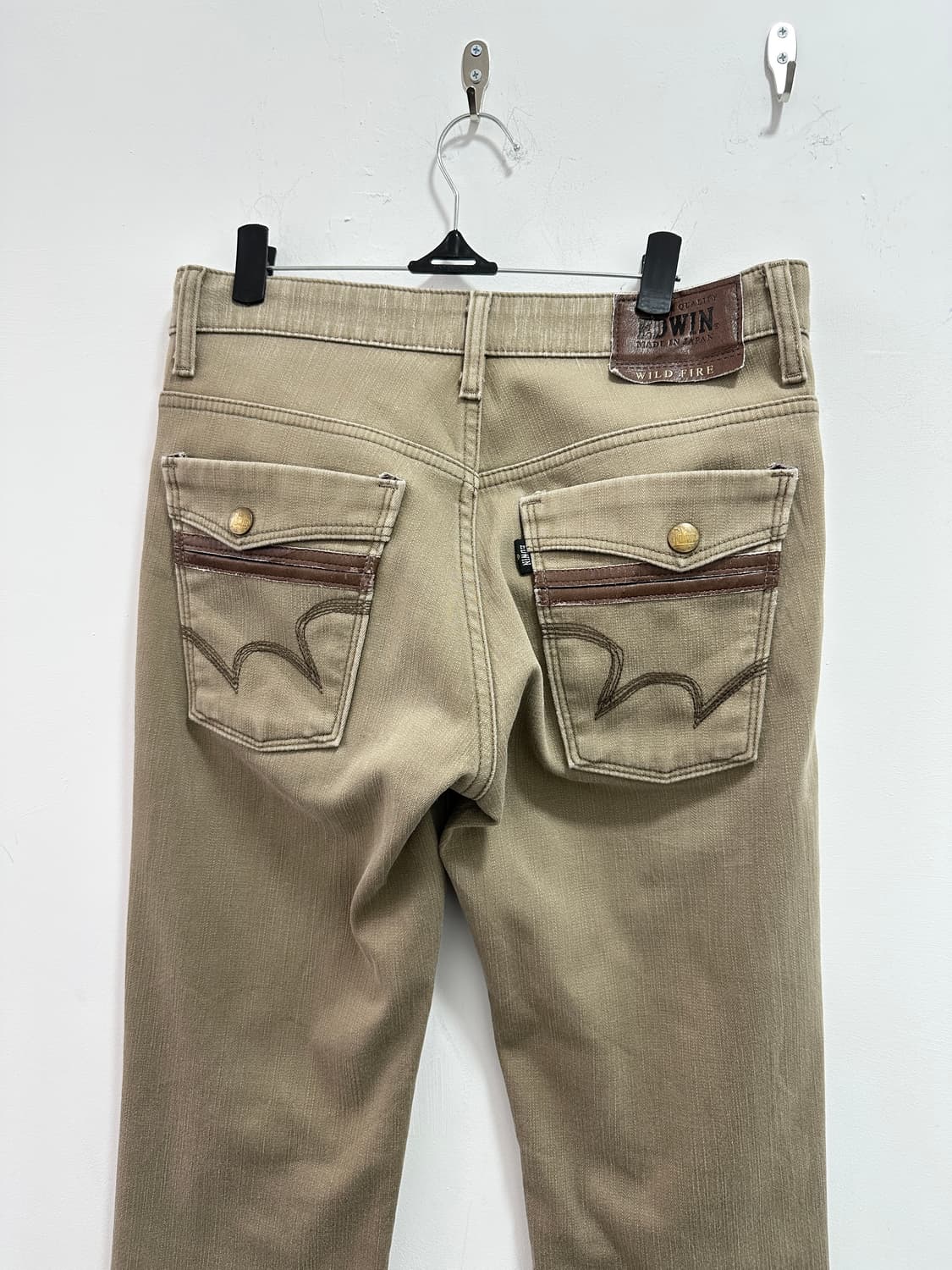 EDWIN WILDFIRE jersey back leather 상품이미지5