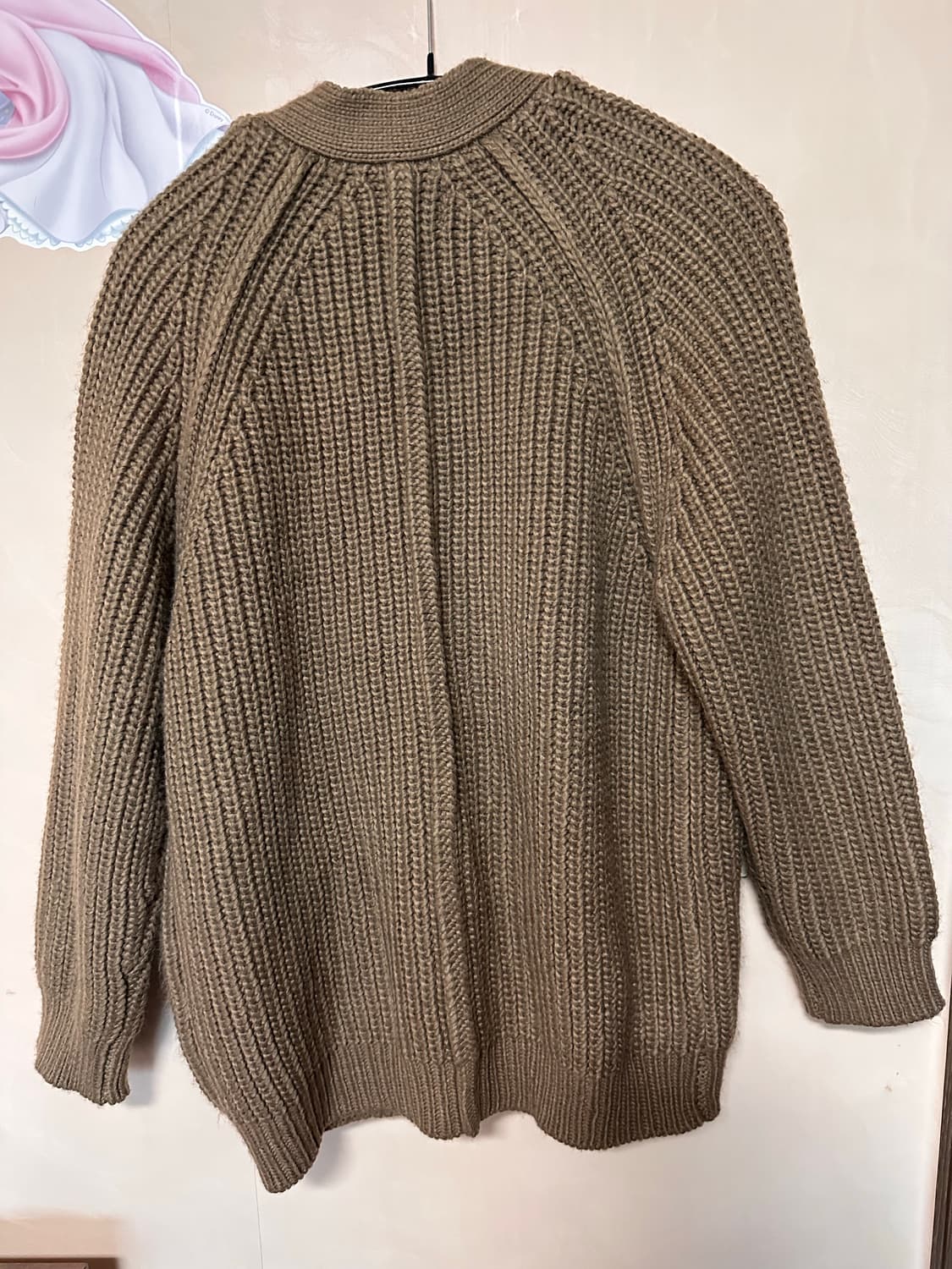 S) Gu x undercover 가디건 브라운 상품이미지2