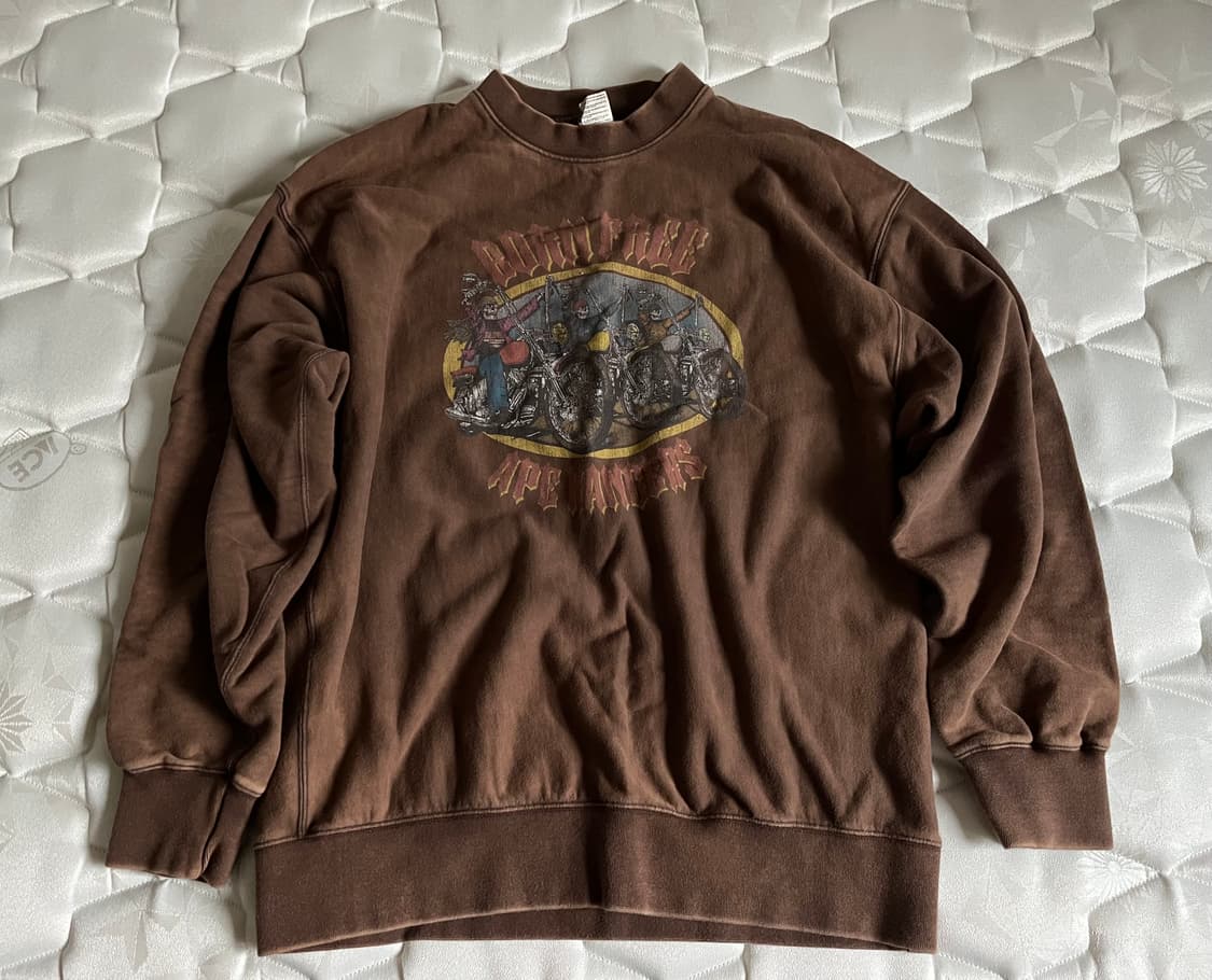 MOT SERIES SWEAT_VINTAGE BROWN 상품이미지2