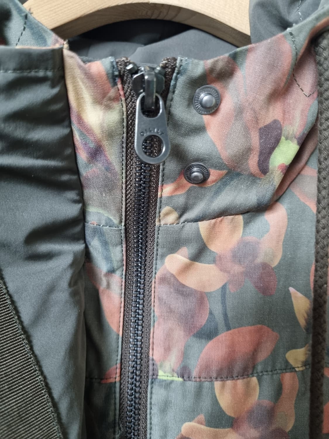 정품) 오일릴리 패턴 후드 점퍼 자켓  상품이미지5