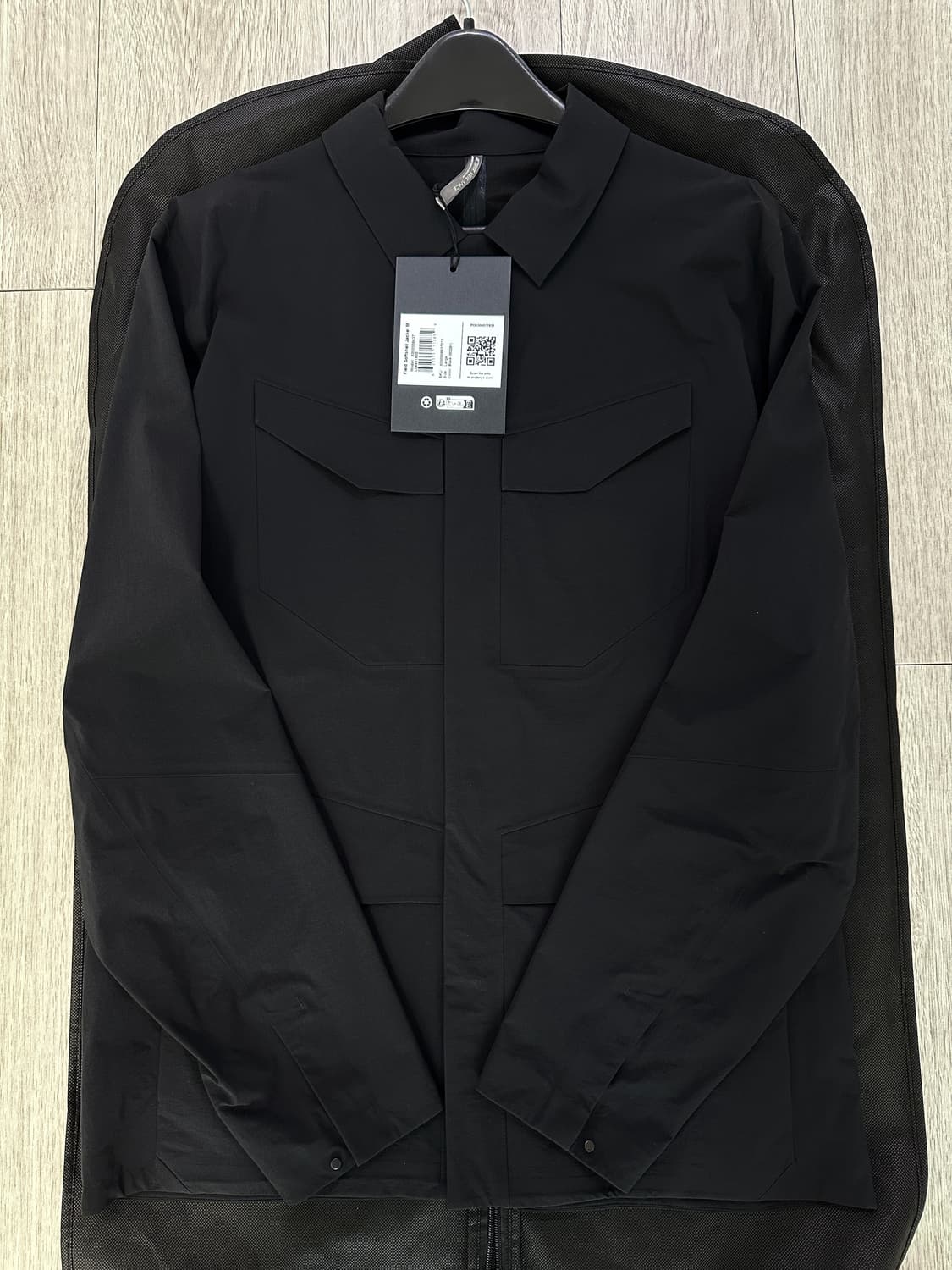 [L] 베일런스 필드 소프트쉘 자켓 블랙 상품이미지4