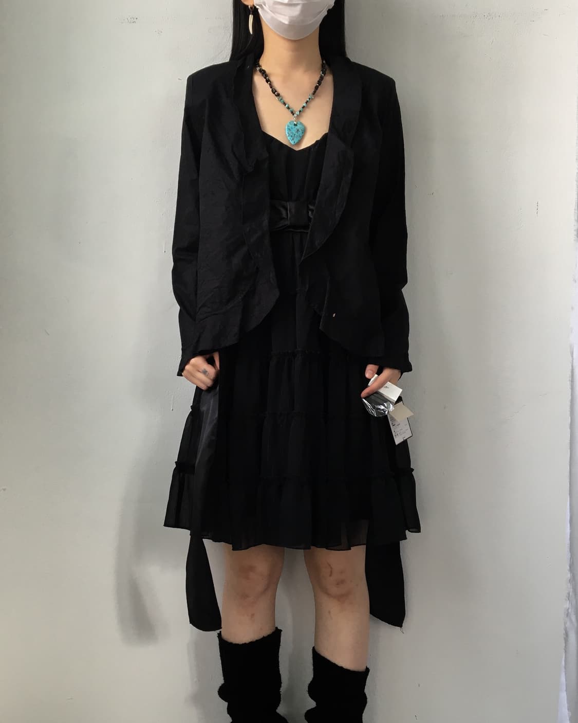 Ribbon point onepiece 상품이미지6