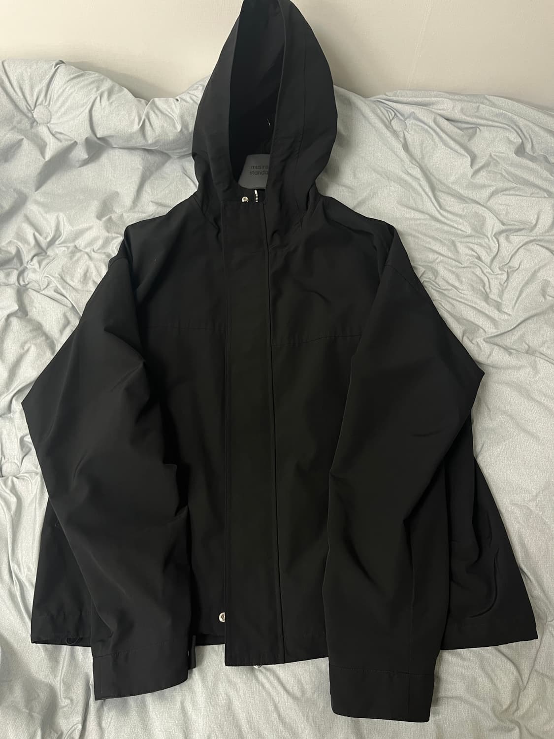 TNGT / 3세대 블랙 오버핏 후드 쉘파카 / 105 상품이미지1