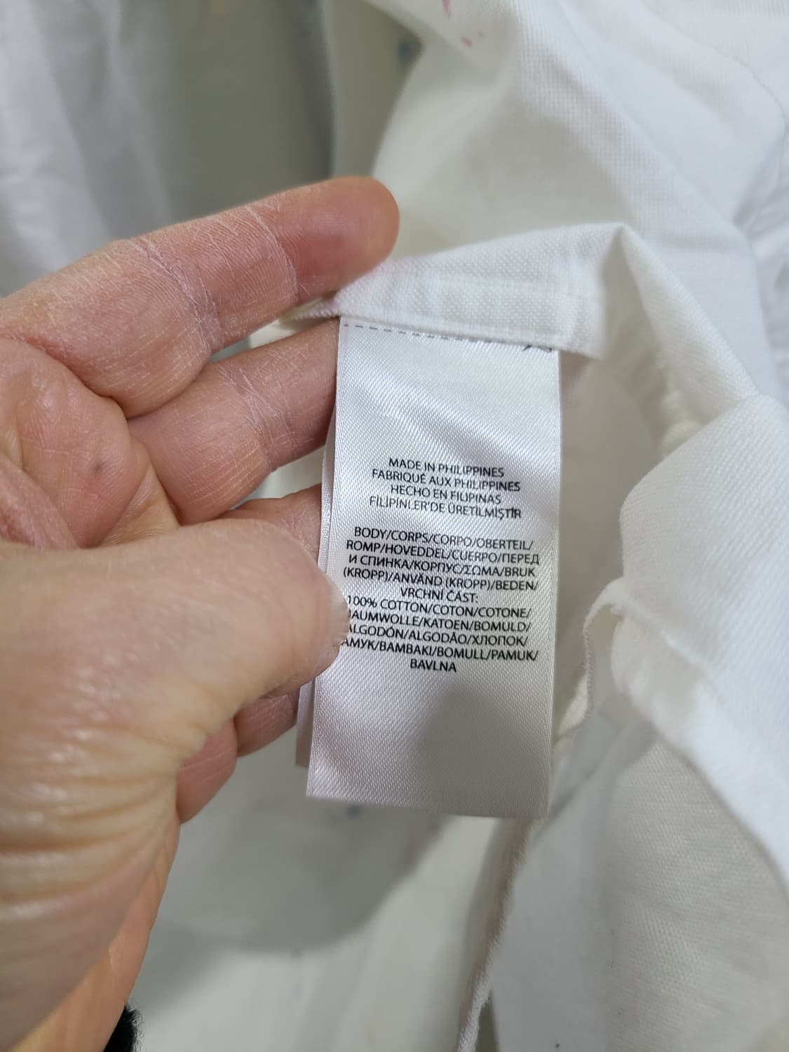 화이트 폴로 랄프로렌 페인팅 셔츠 상품이미지6