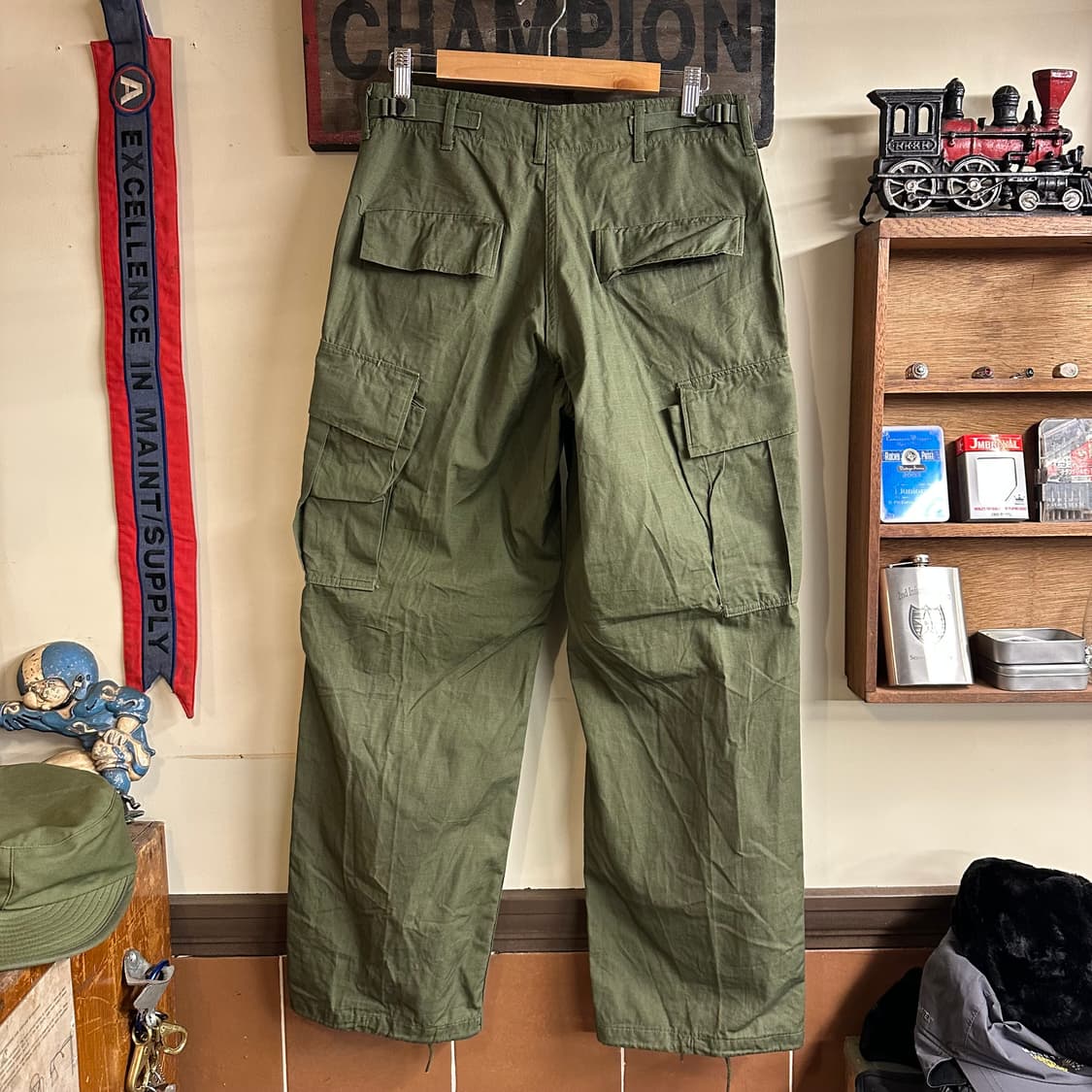 미군 오리지널 정글퍼티그 팬츠 SR 상품이미지7