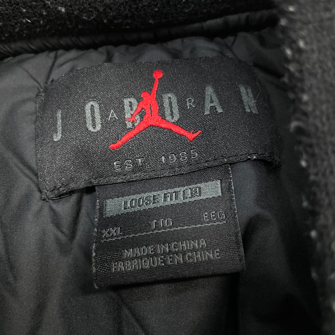 나이키 조던 에센셜 레니게이드 봄버 자켓 블랙 상품이미지5