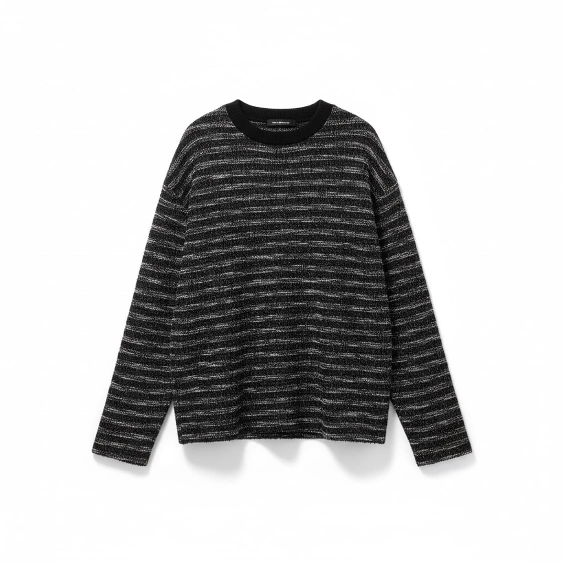 메종미네드블랙 스트라이프 니트 M 상품이미지1