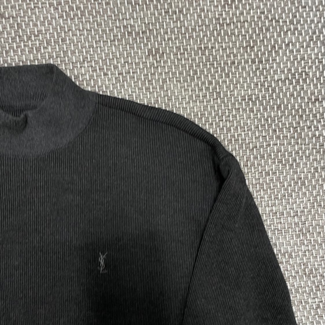 L 입생로랑 오버핏 목크넥 니트 상품이미지4