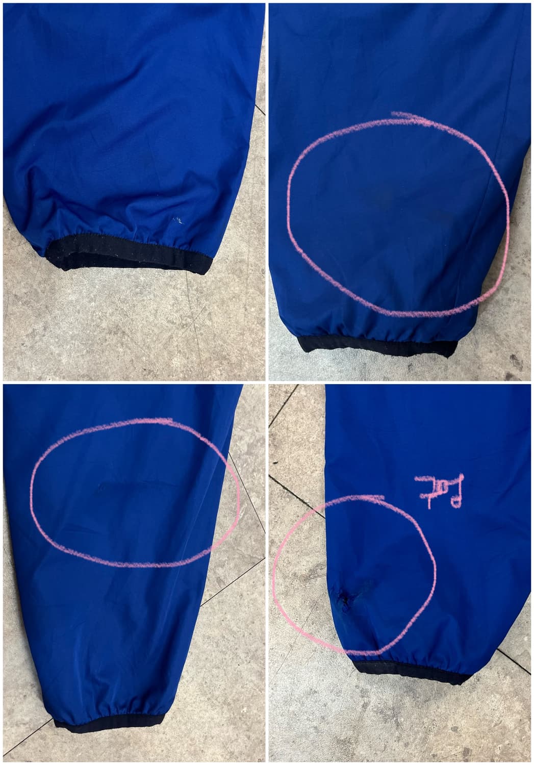 타미힐피거 리버시블 플리스 자켓 네이비 L #csz3018  상품이미지9