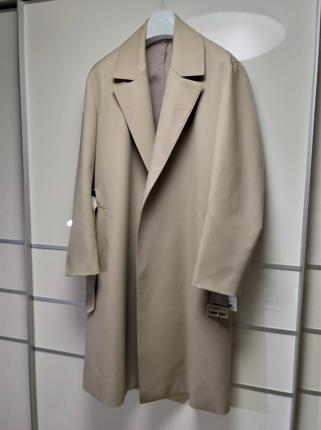 쿠어(Coor)의 벨티드 울 트렌치 코트 L 상품이미지2