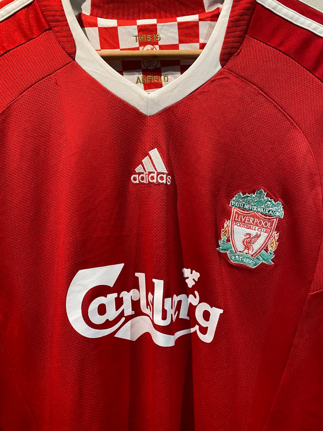 08-09 리버풀 제라드 홈 유니폼 상품이미지4