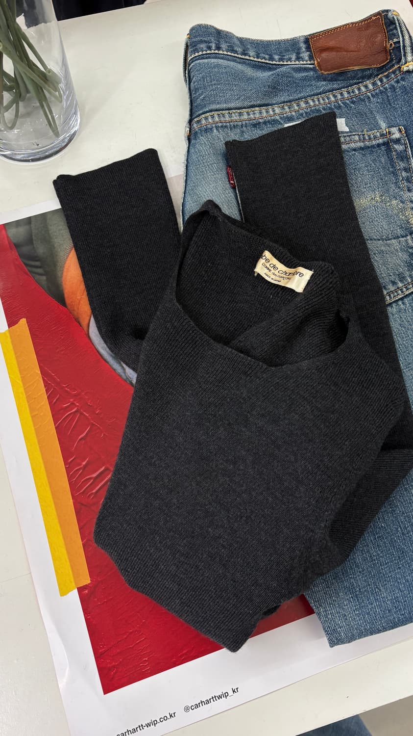 90‘s 꼼데가르송 롱 슬리브 니트 상품이미지7