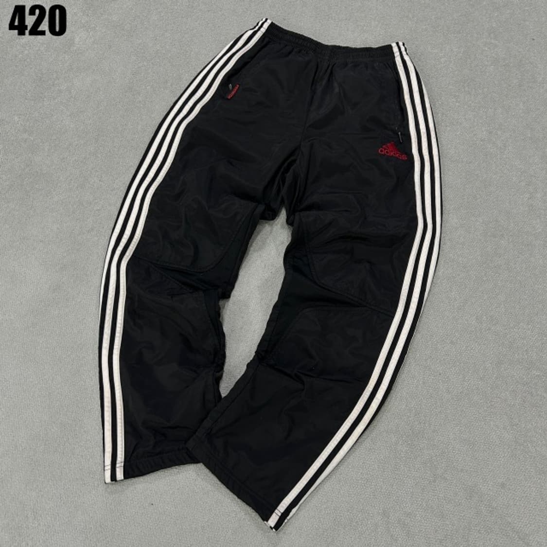 아디다스 삼선 블랙 트레이닝복 세트 상품이미지6