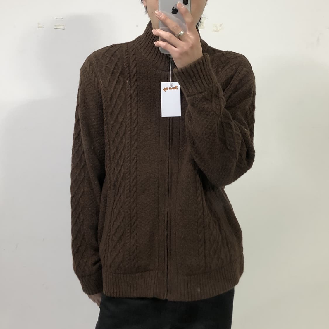 런던포그 퍼 니트 상품이미지3