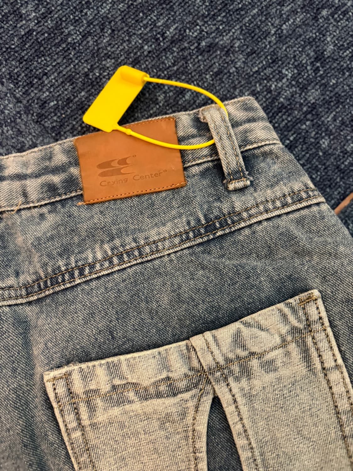 크라잉센터 와이드 데님팬츠 상품이미지4