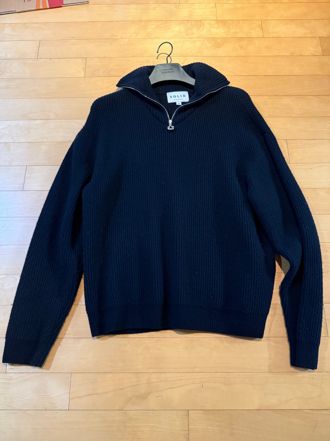 솔리드옴므 니트집업 46 상품이미지1