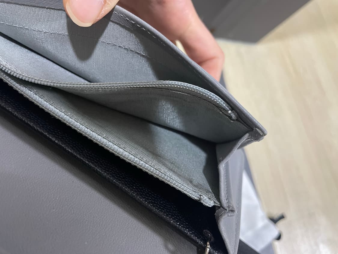 샤넬 보이 플랩지갑 상품이미지5