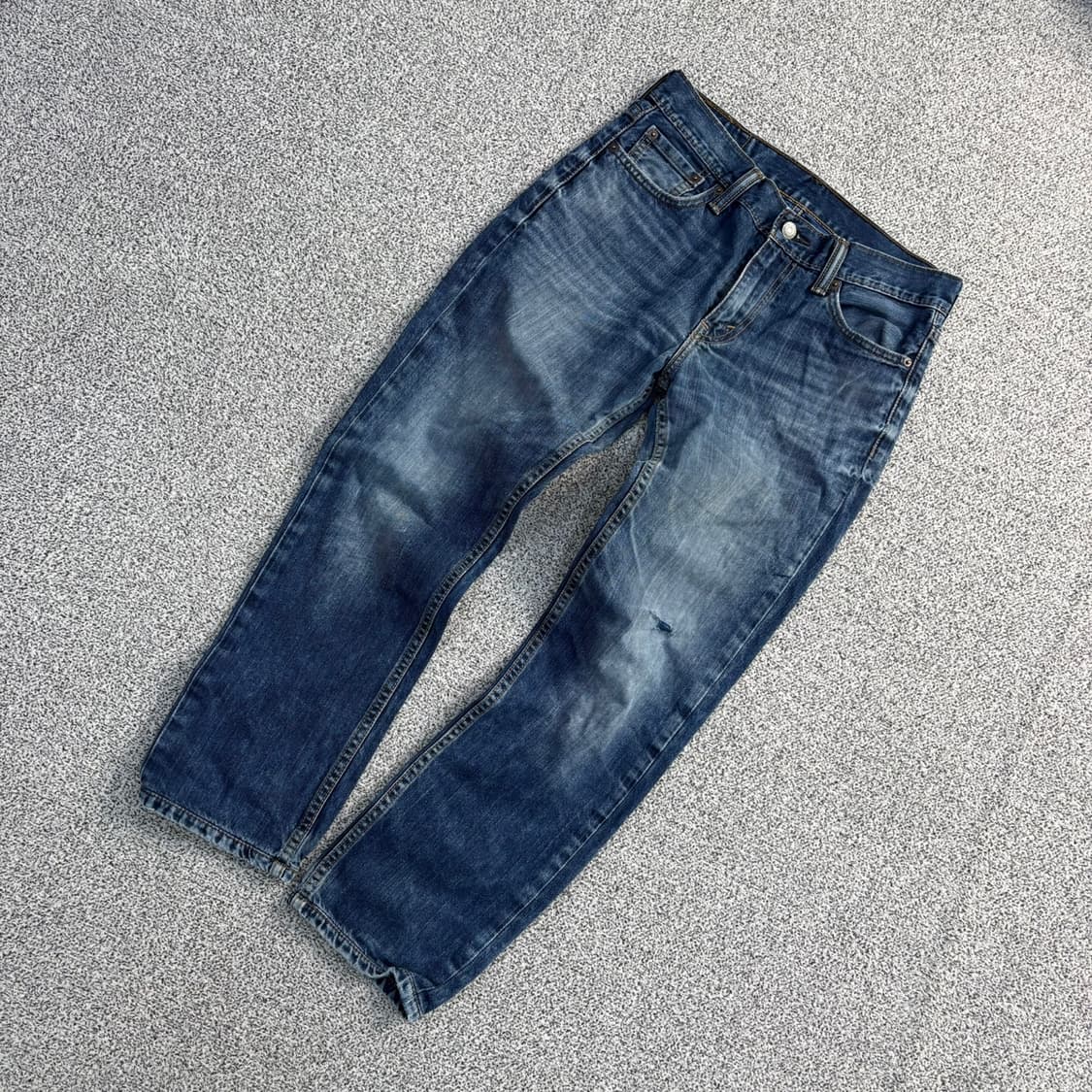 W30 L32 리바이스 워싱 데님 팬츠 청바지 0504J 상품이미지1