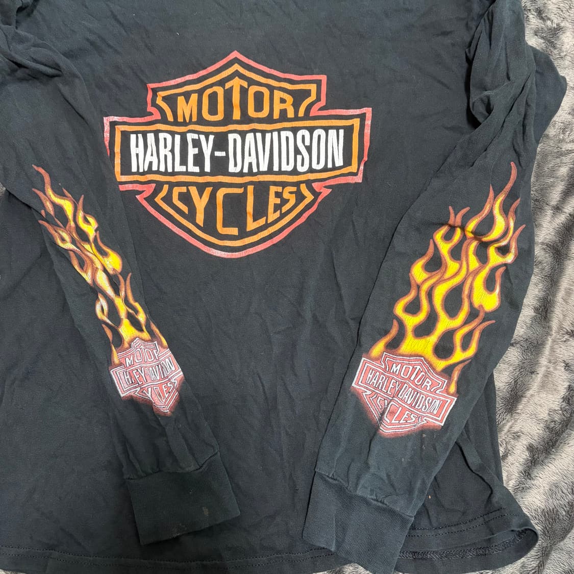 할리데이비슨 롱슬리브 m,L 상품이미지2