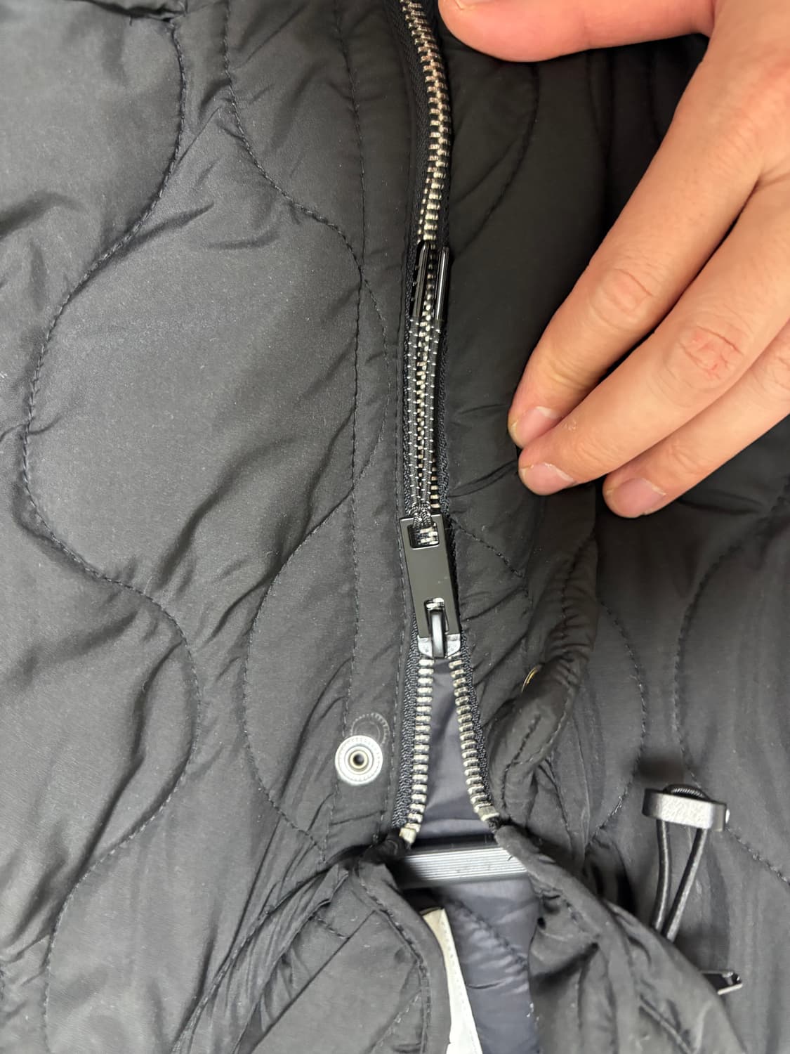 자라 크롭 퀄팅 패딩 상품이미지5