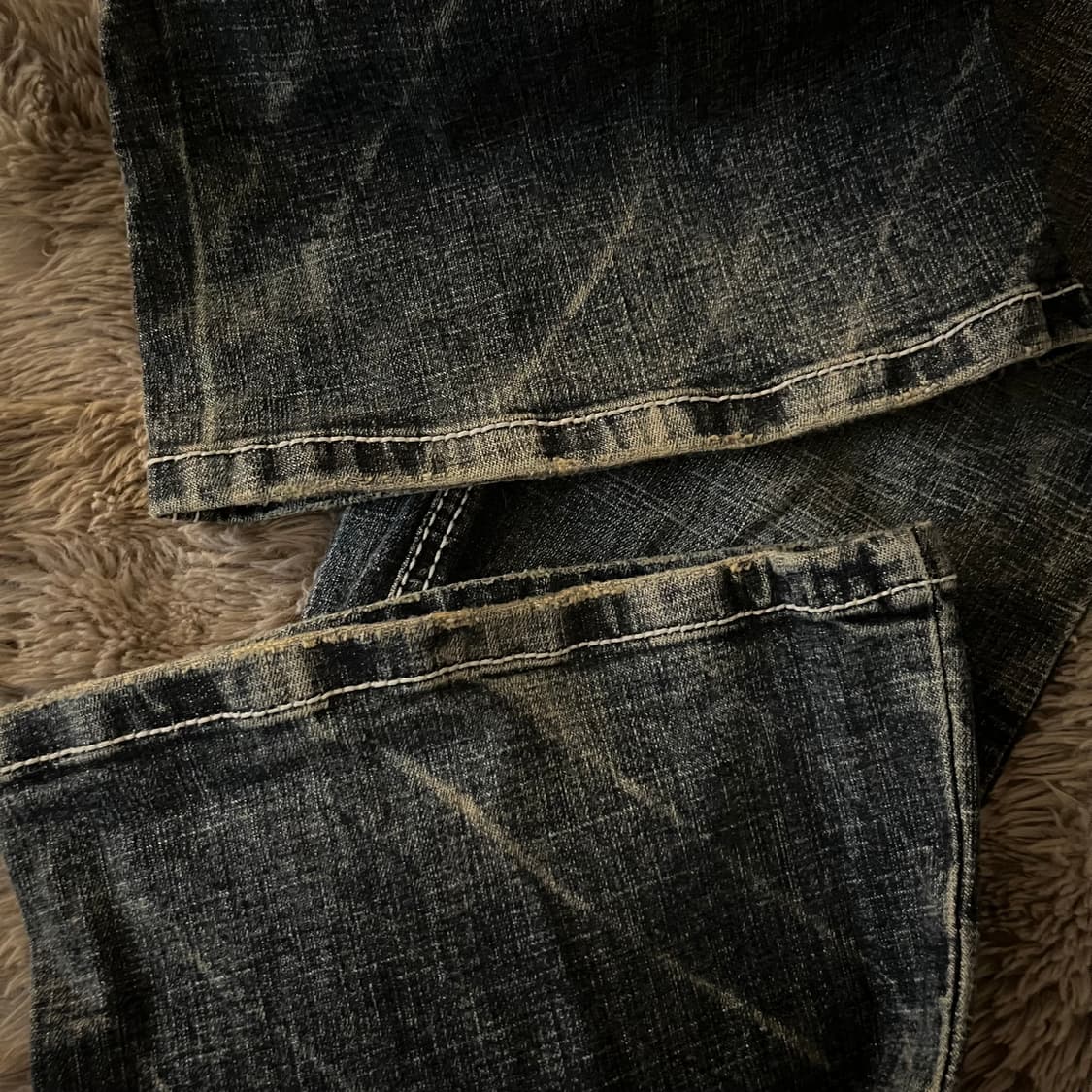 일본빈티지 큐빅 팬츠 상품이미지4