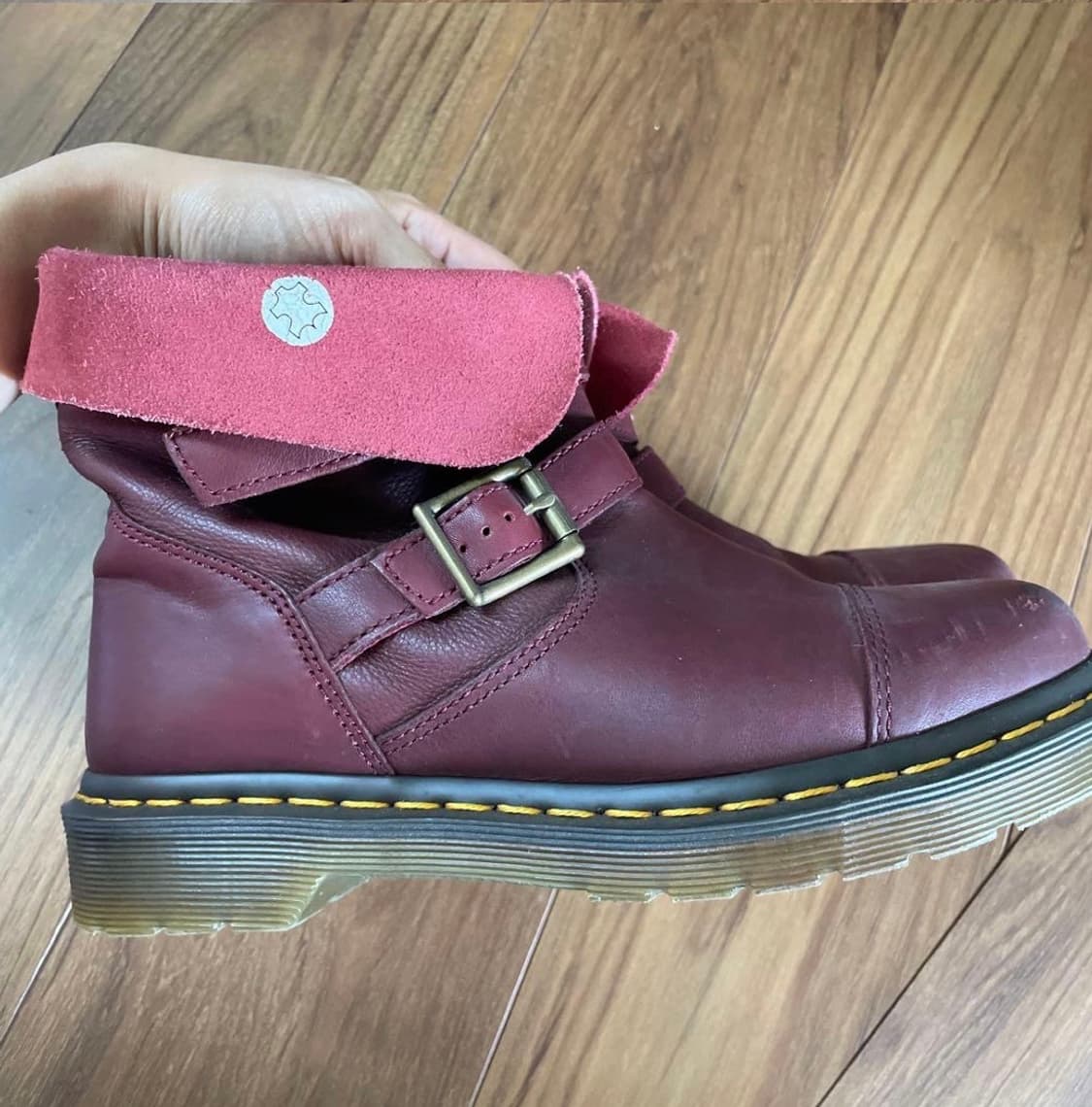 닥터마틴Dr.Martens 슬라우치 부츠 스트랩 부츠 245 상품이미지3