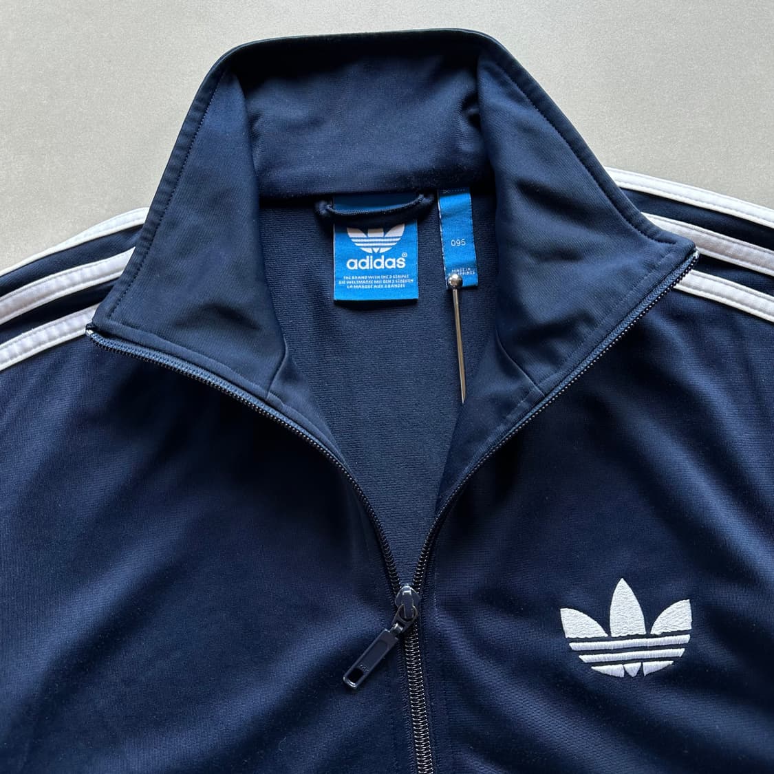 [M]아디다스 구형 파이어버드 네이비 트랙탑 져지 상품이미지5