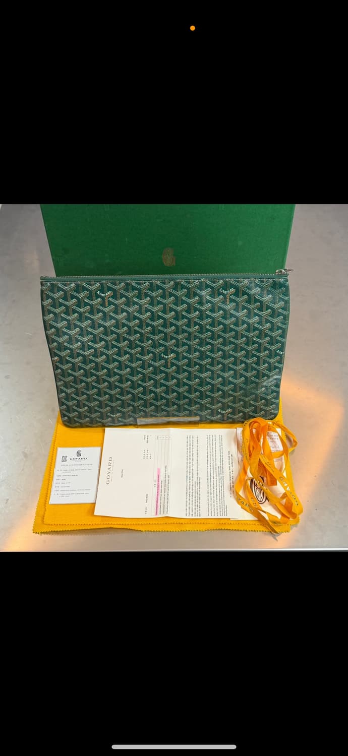 [리오브전포점] 고야드 스페셜 그린 세나 MGM 클러치 상품이미지1