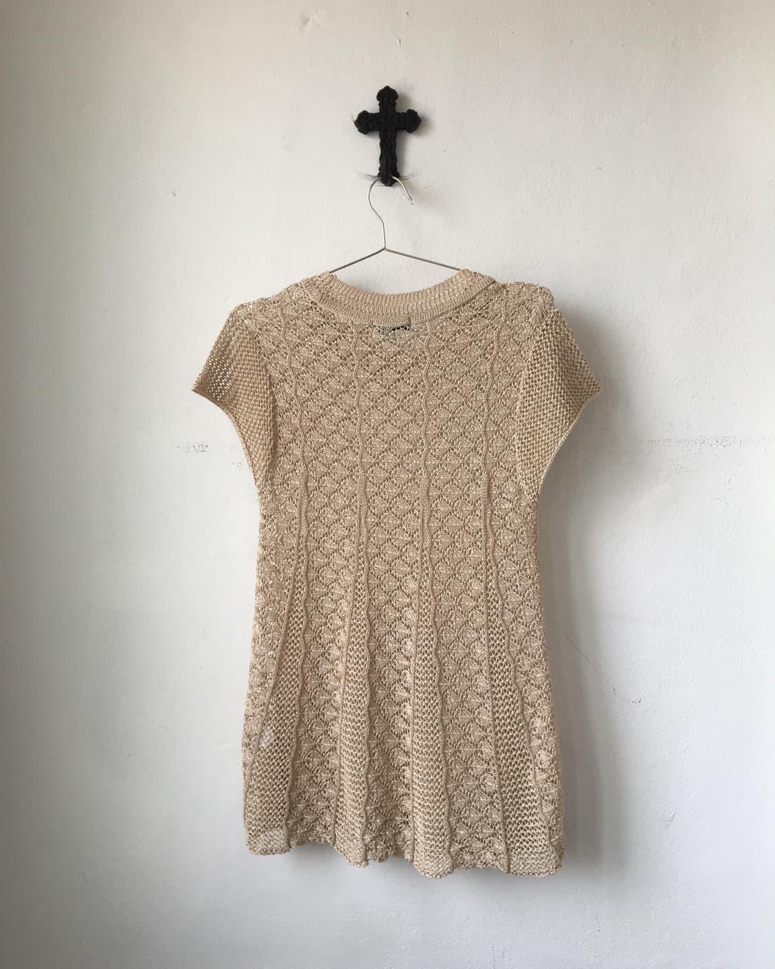 Line detail crochet onepiece 상품이미지3