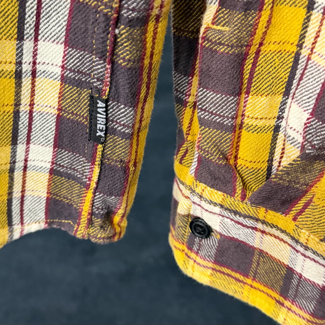 [M] AVIREX 아비렉스 플란넬셔츠 상품이미지6