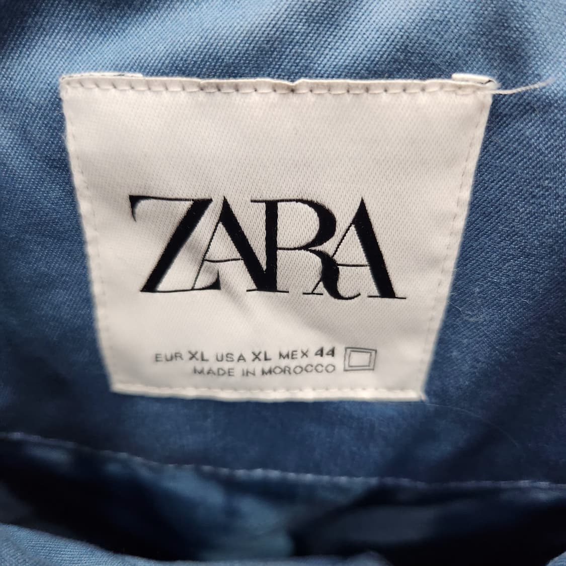 자라 빅 투포켓 셔츠형 자켓 XL 상품이미지5