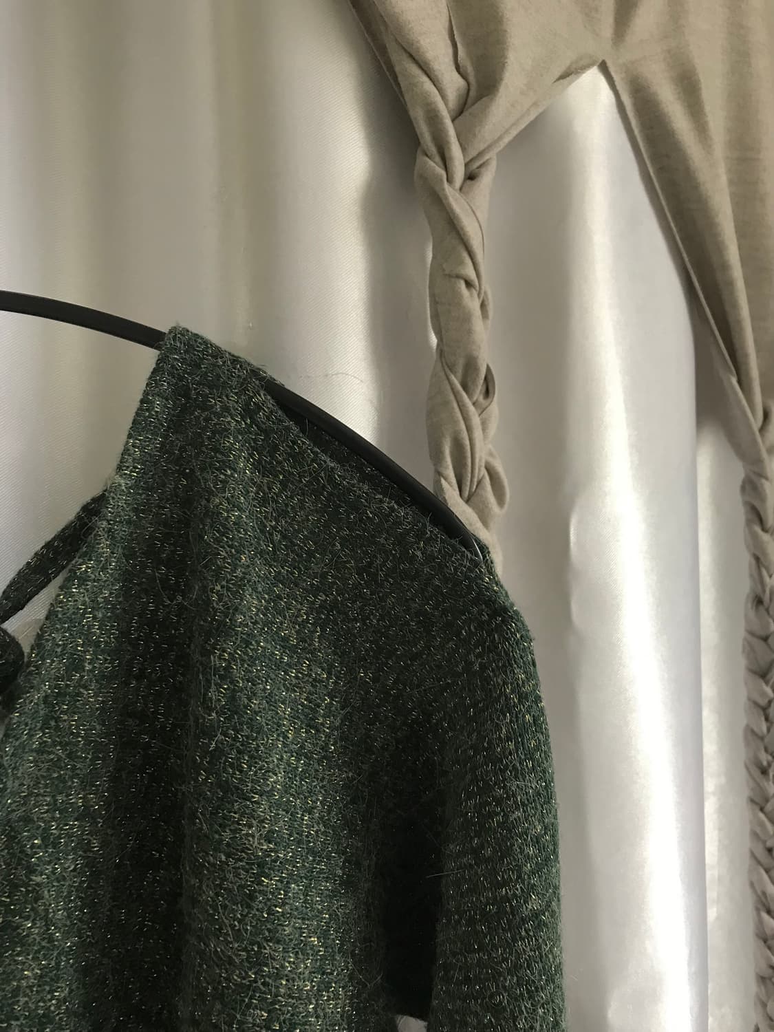 vintage green pearl knit 상품이미지5