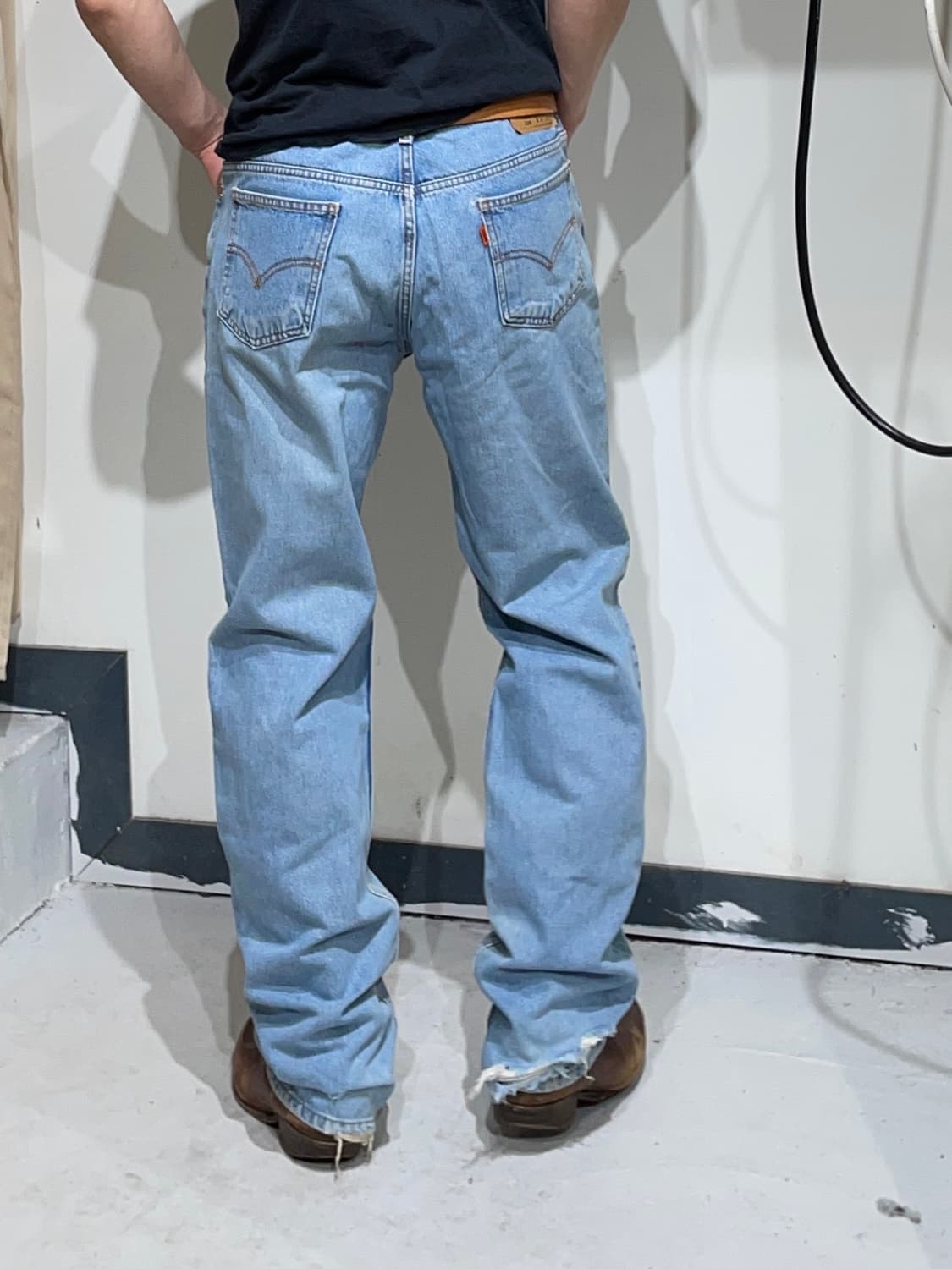 리바이스 오랜지탭 스트레이트핏 데님팬츠 상품이미지1