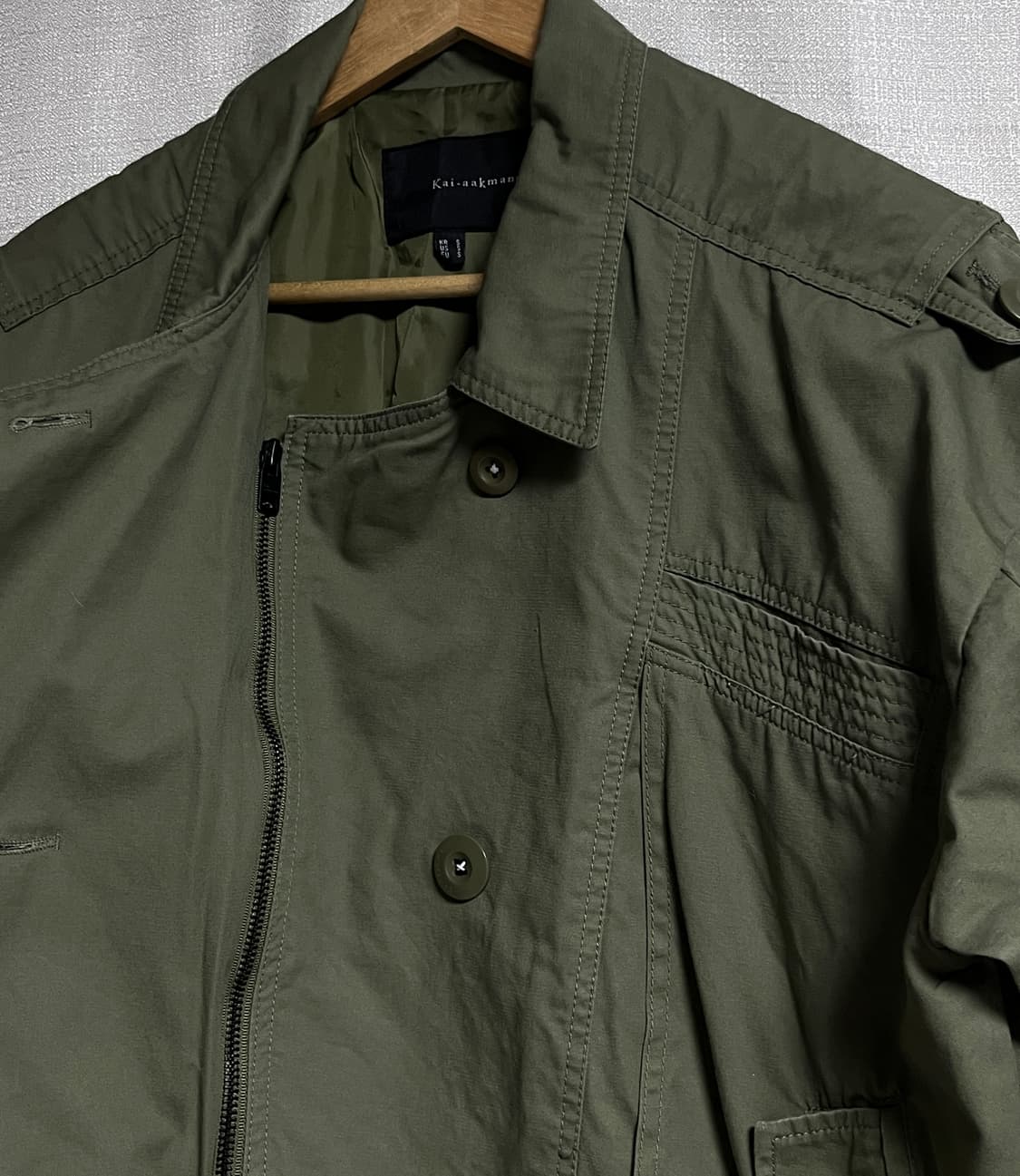 공용 카이아크만 오버핏 크롭 야상자켓 점퍼 S 상품이미지4