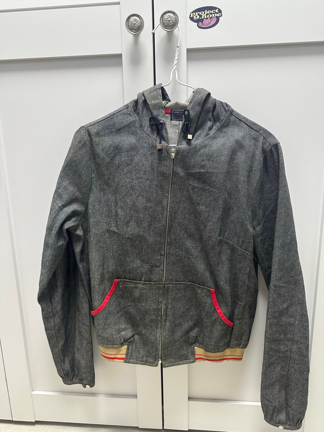 캐나다 빈티지 데님 후디 상품이미지1