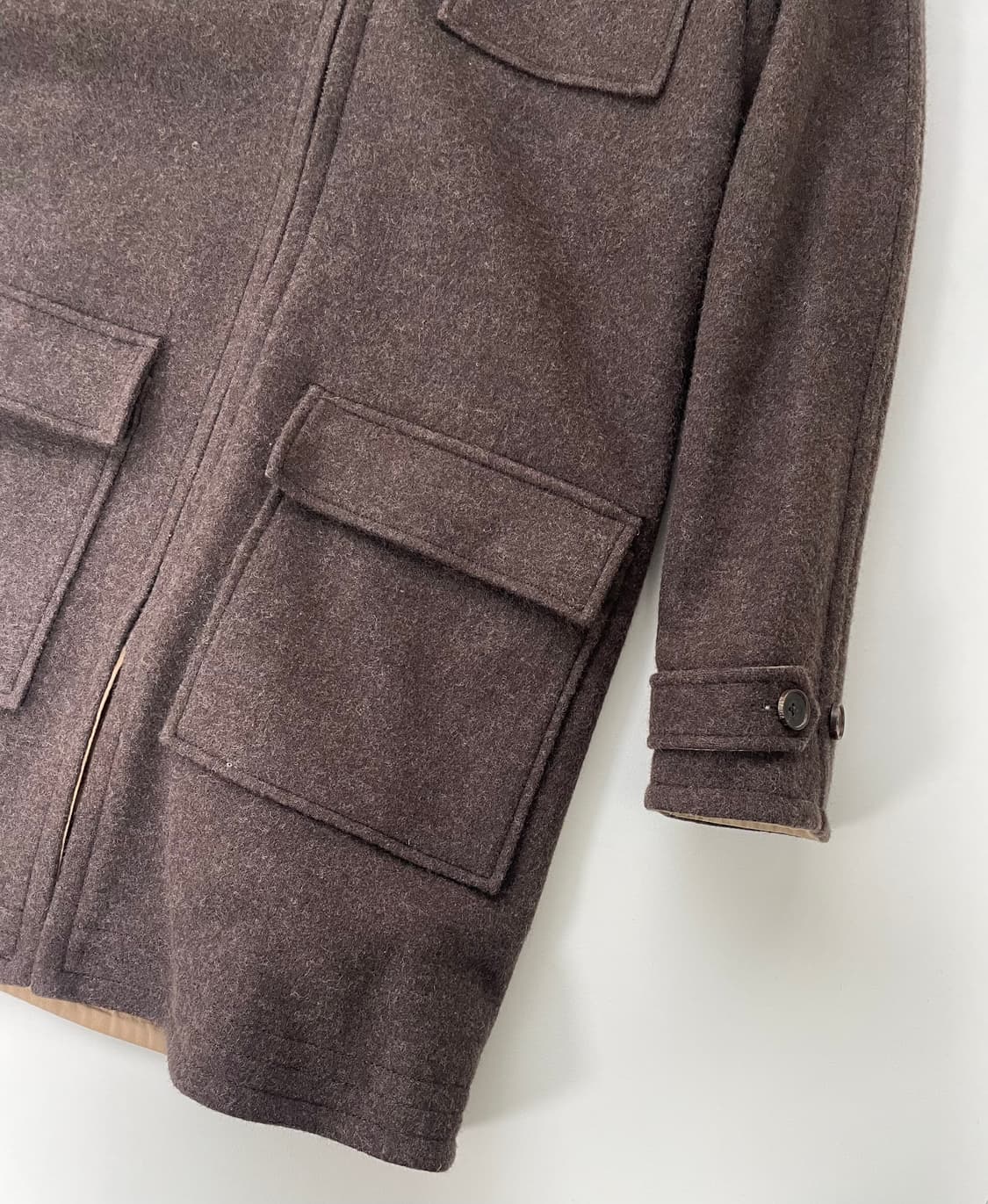 [S] 폴로 랄프로렌 여성 울 리버시블 후드 코트 상품이미지4