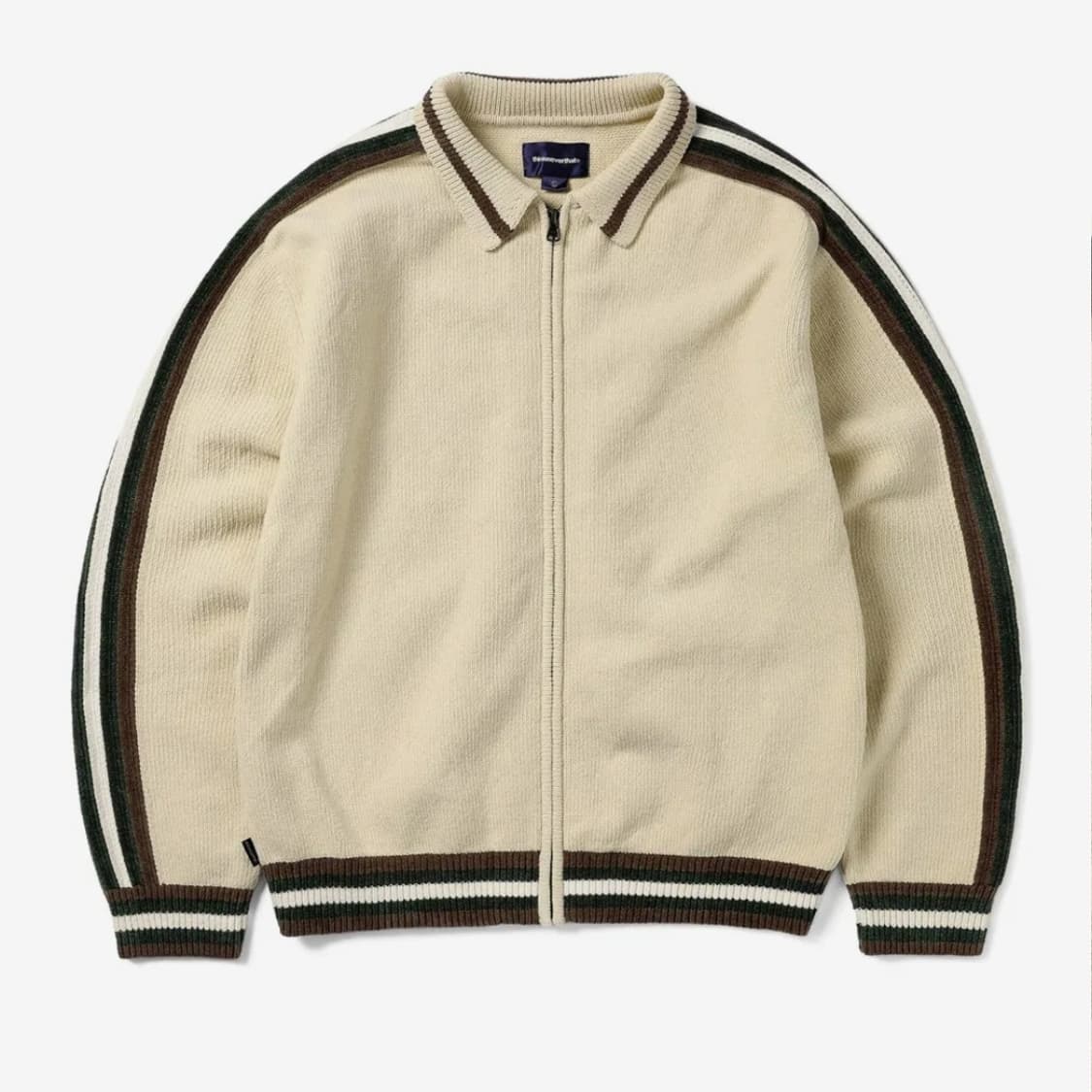 디스이즈네버댓 striped zip cardigan 상품이미지1