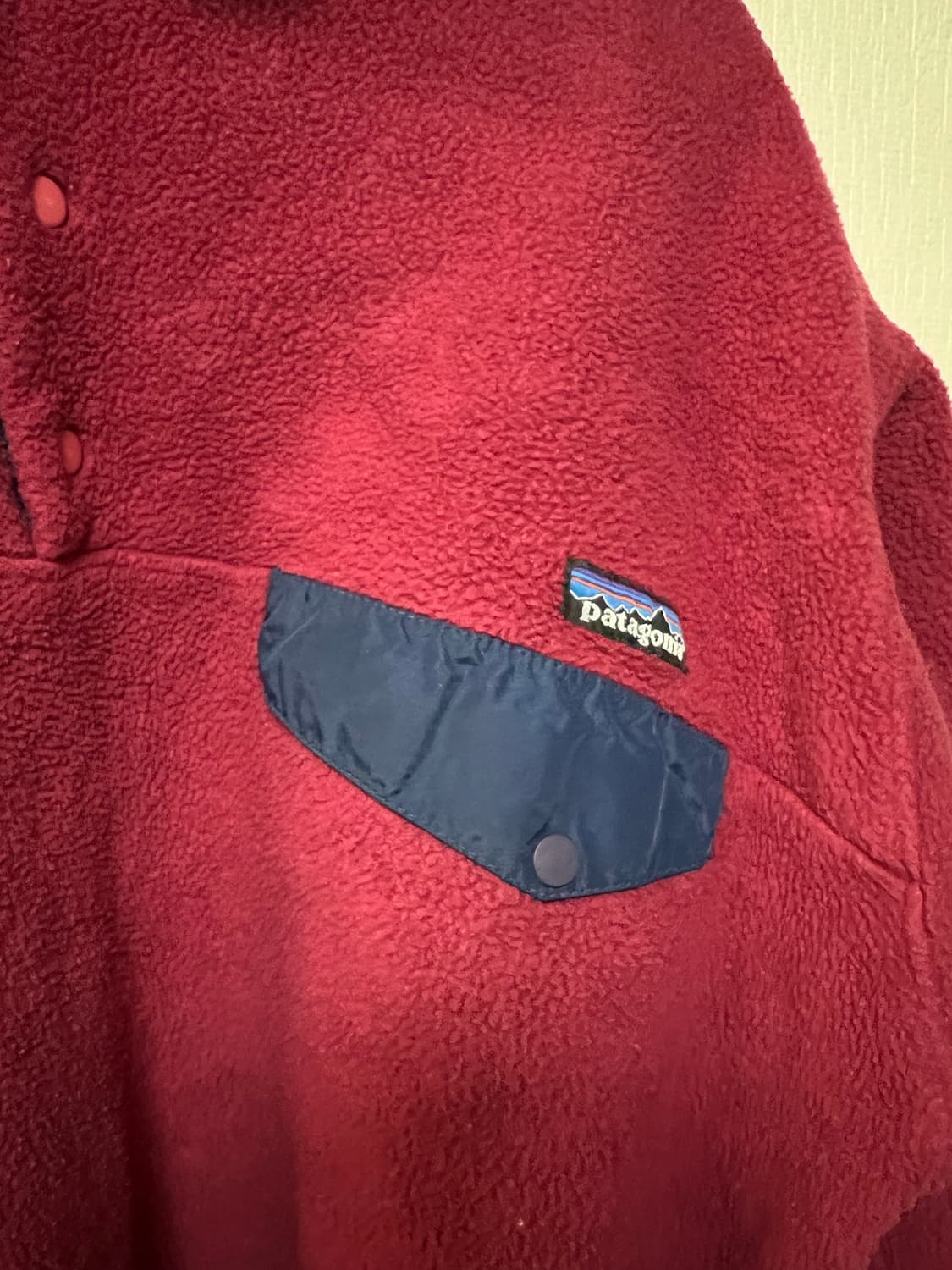 파타고나아 신칠라 L 버건디 / 네이비 상품이미지2