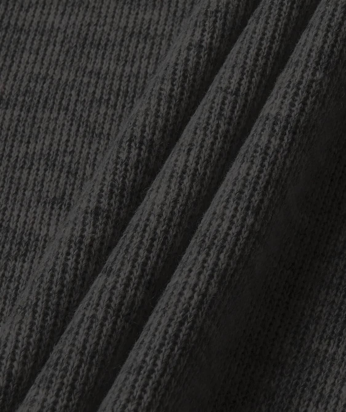 LACE COLLAR SWEAT SHIRTS BLACK 상품이미지3