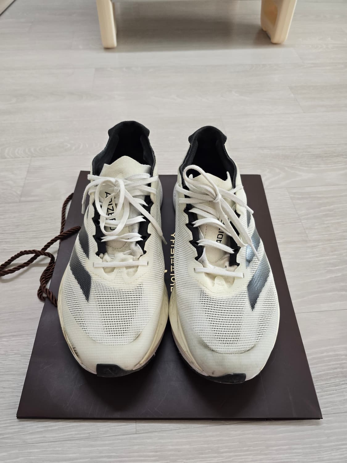 아디다스 아디제로 보스턴12 화이트 270사이즈 상품이미지5