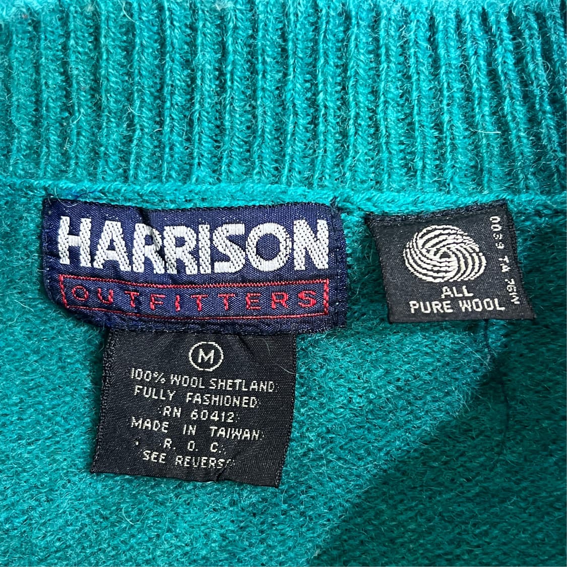 [M] HARRISON 쉐틀랜드 울 니트 스웨터  상품이미지5