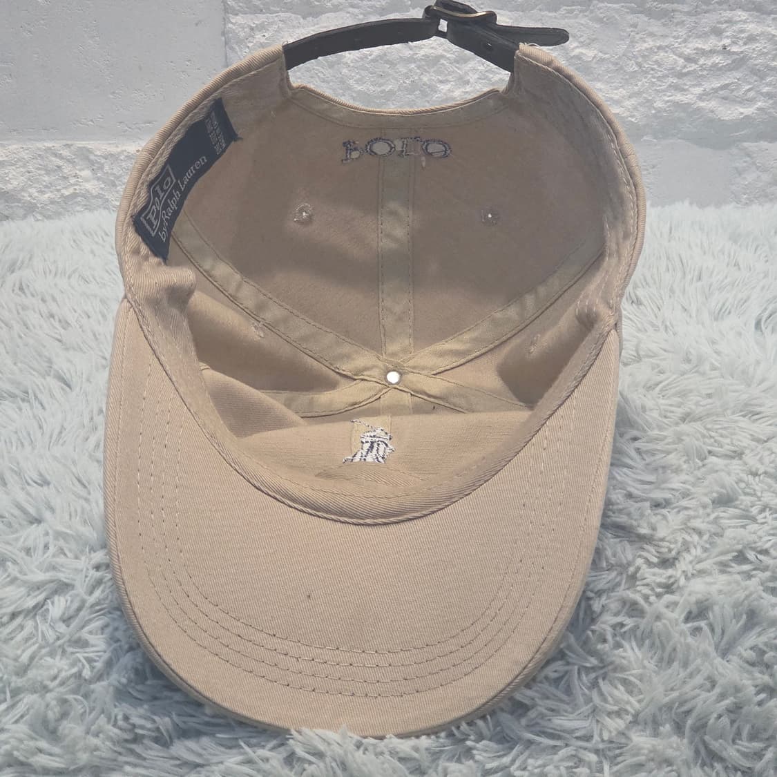 M1-5:폴로 랄프로렌 클래식 코튼 볼캡 베이지  약 55~60cm 상품이미지6