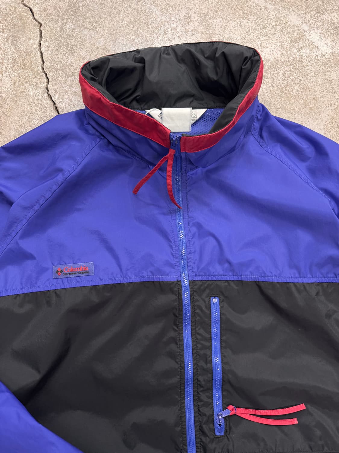 90s Columbia 바람막이 집업자켓 상품이미지4
